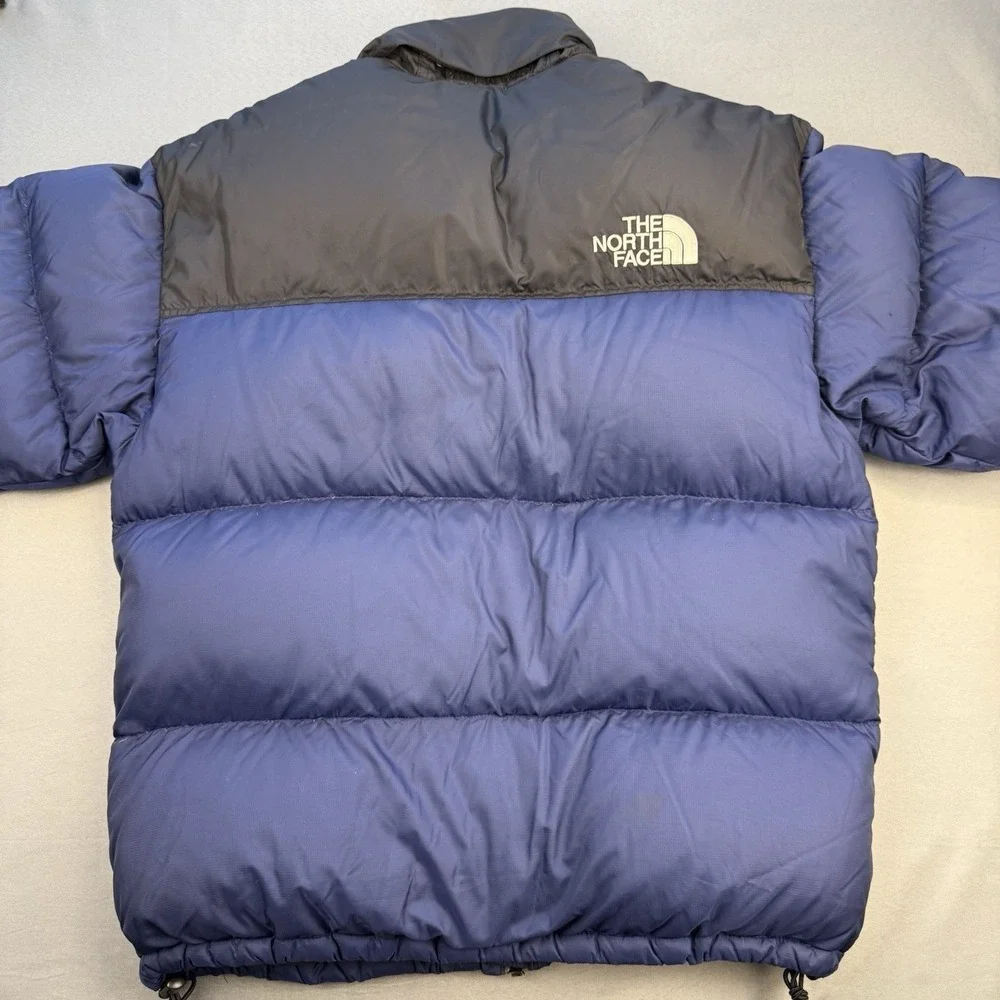 The North Face 1996 Retro Nuptse 700‎ Down Puffer Jacket Navy Blue Black Men's M